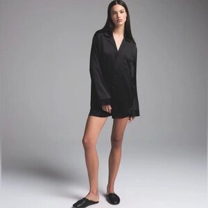 NWT Skims Silk Oversized Sleep Set